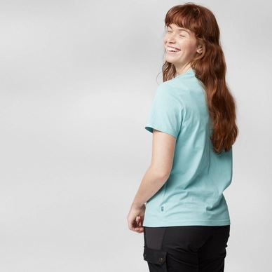 T-Shirt Fjallraven Woman Kånken Art Logo Tee Sky Blue 6 T-Shirt Fjallraven Woman Kånken Art Logo Tee Sky Blue – Image 4