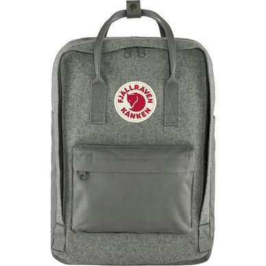 Fjallraven Sac à Dos Fjallräven Kånken 15 Inch Re-Wool Granite Grey 3 Fjallraven Sac à Dos Fjallräven Kånken 15 Inch Re-Wool Granite Grey