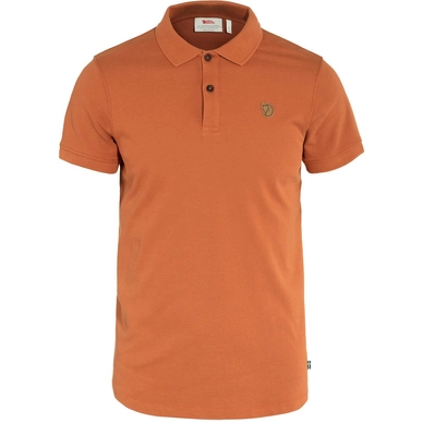 Polo Fjallraven Man Ovik Polo Shirt Terracotta Brown 3 Polo Fjallraven Man Ovik Polo Shirt Terracotta Brown