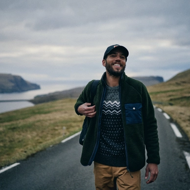 Pull Fjallraven Men Ovik Knit Sweater Dark Navy 10 Pull Fjallraven Men Ovik Knit Sweater Dark Navy – Image 8